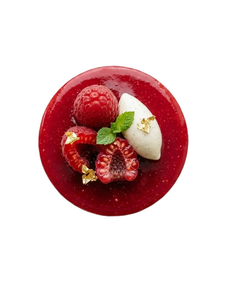 Dessert fruits rouges — Sukali